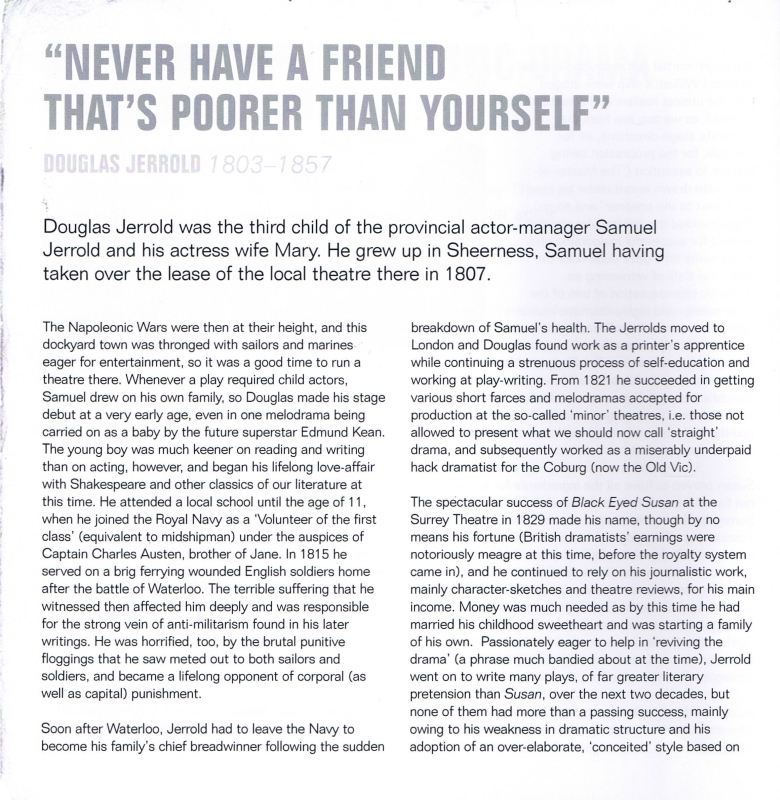 Article by Michael Slater -  page one